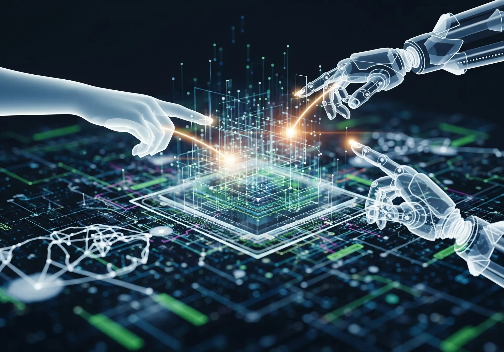 Hybrid Human and AI Workflows