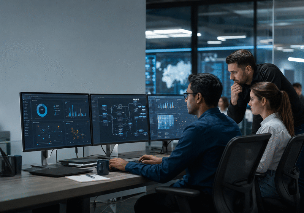 AI data team monitoring versioned training datasets and quality dashboards AI data team monitoring versioned training datasets and quality dashboards